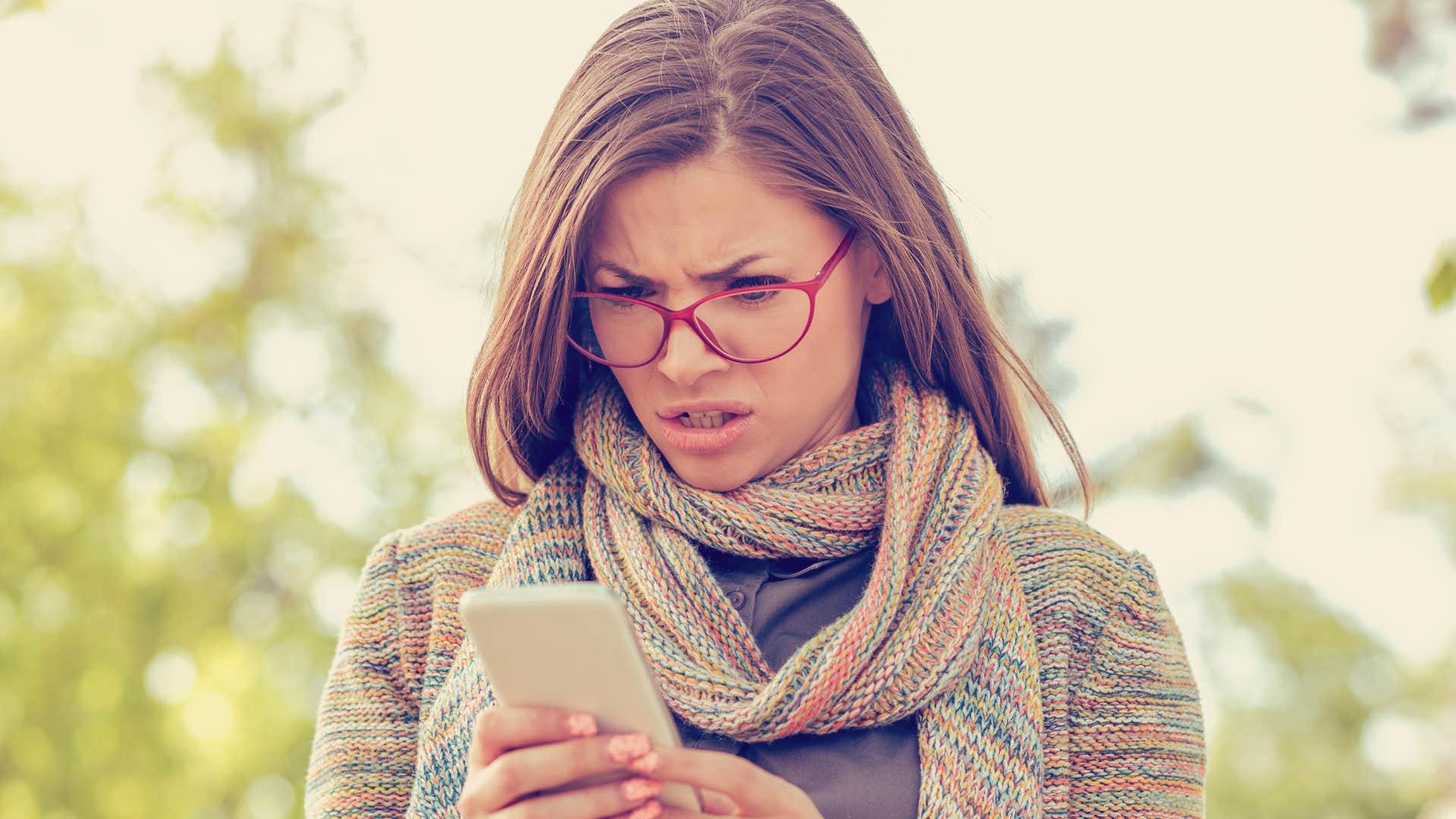 a woman gets the ick after a person overuses emojis