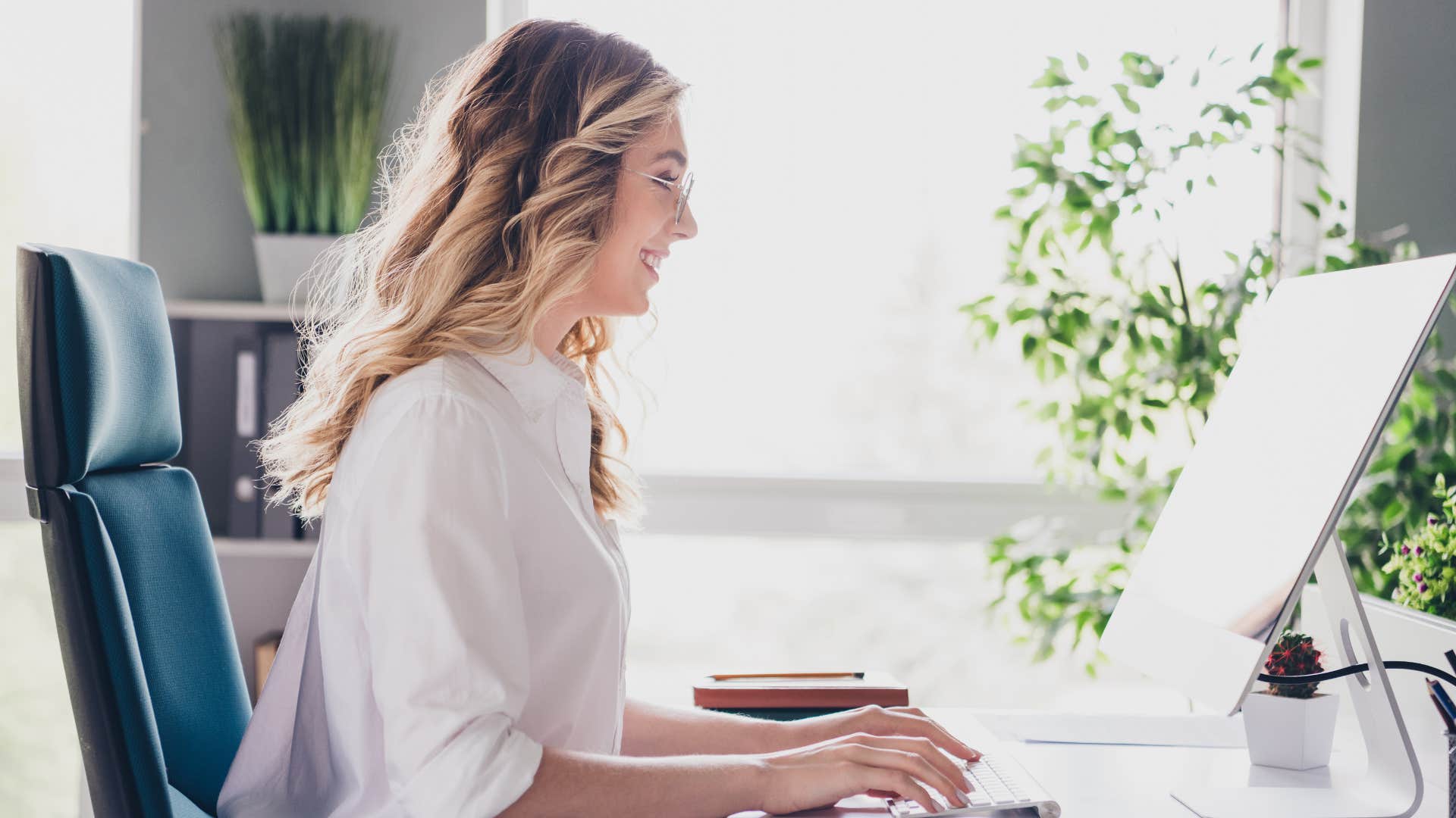 woman with the attractive trait of ambition