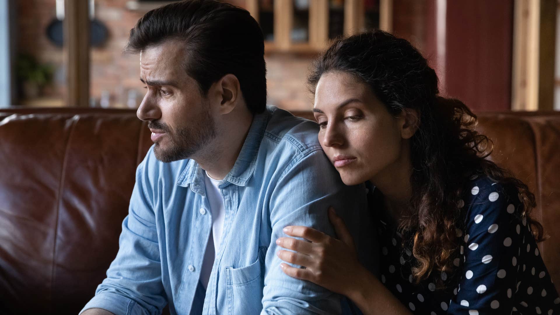 woman who feels secure with her partner