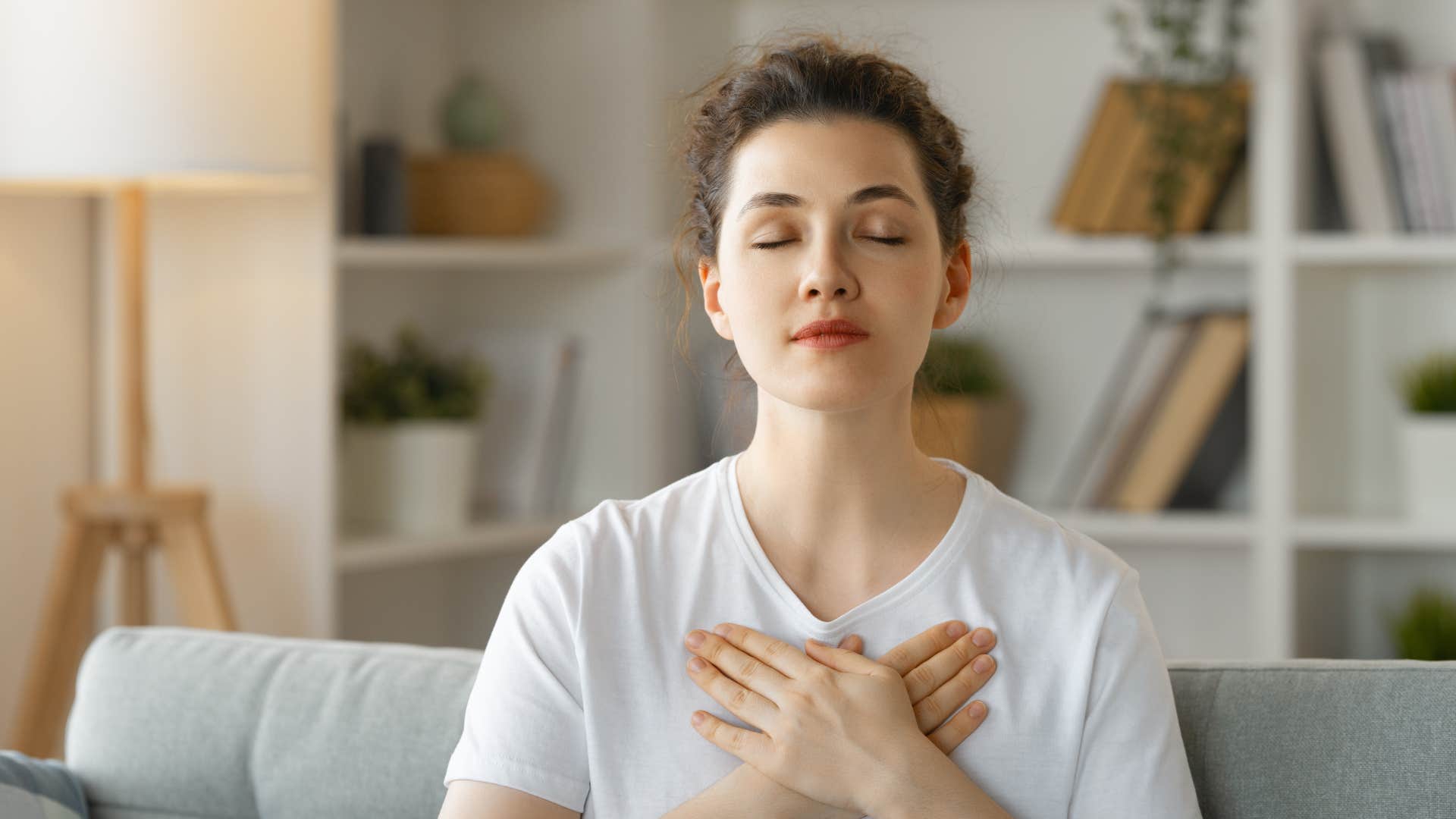 woman who is undergoing physical changes