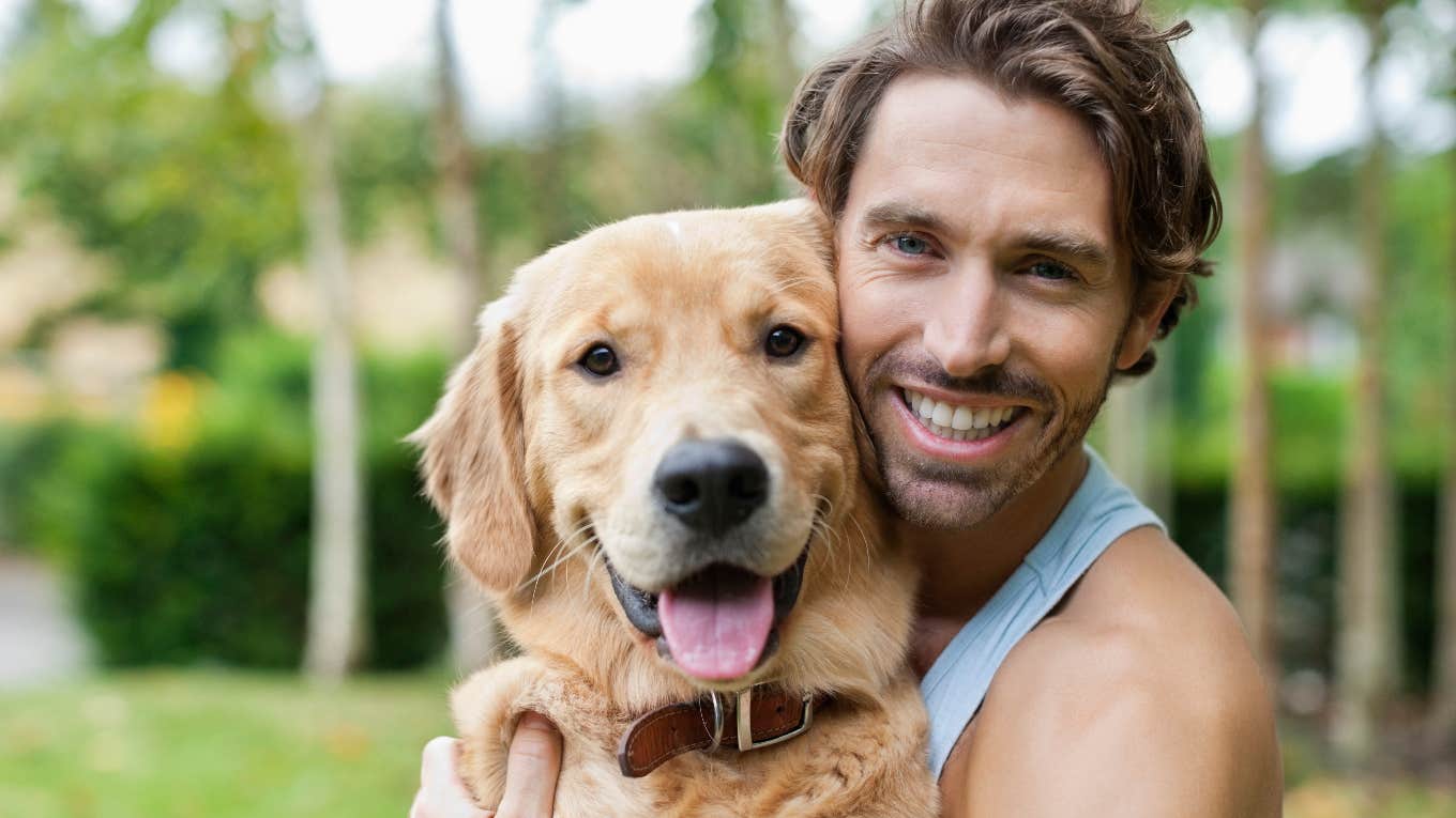 Behaviors Dog Owners Think Are Bad But Are Actually Just Dogs Being Dogs owner with dog being dog
