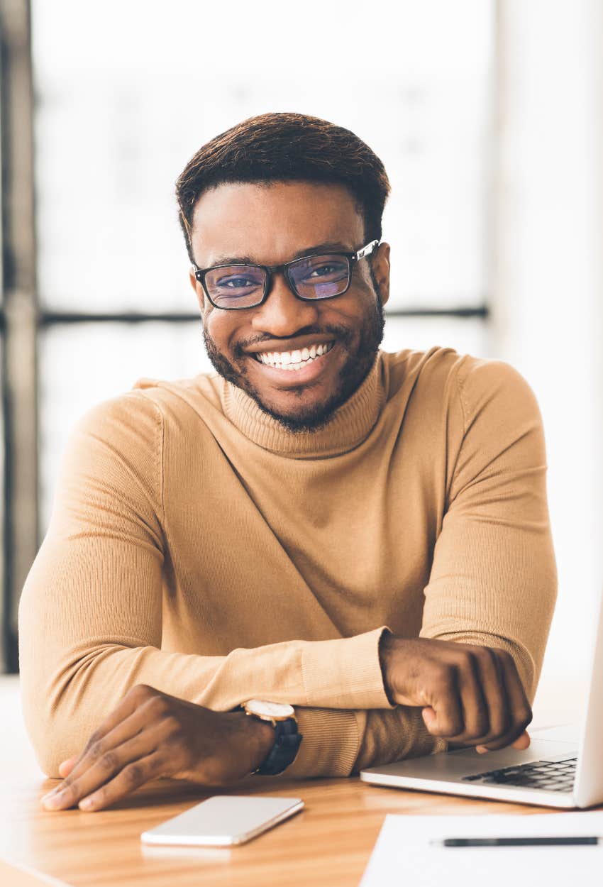 man whose soul is at foundation level