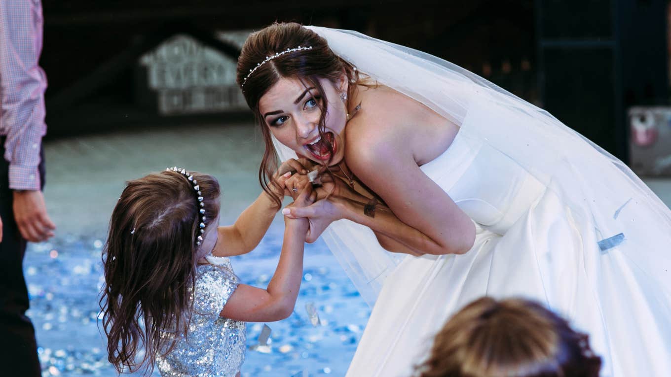 Bride who charged parents that brought their kids to her child-free wedding