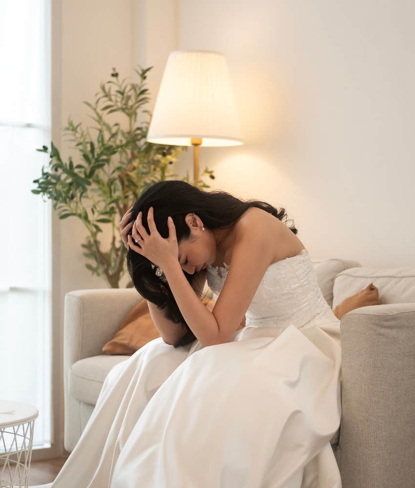 bride went to reddit for help with pre-wedding jitters