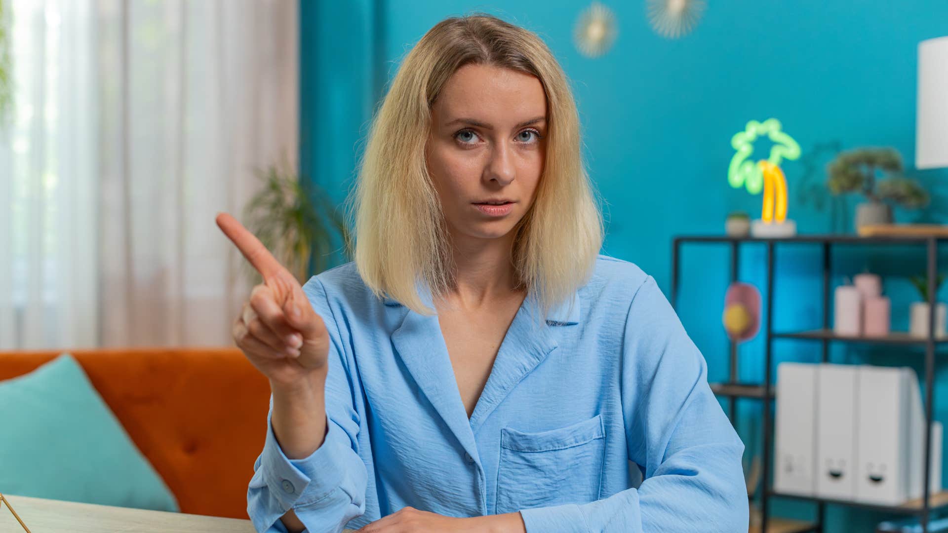 a woman begins to say no more often