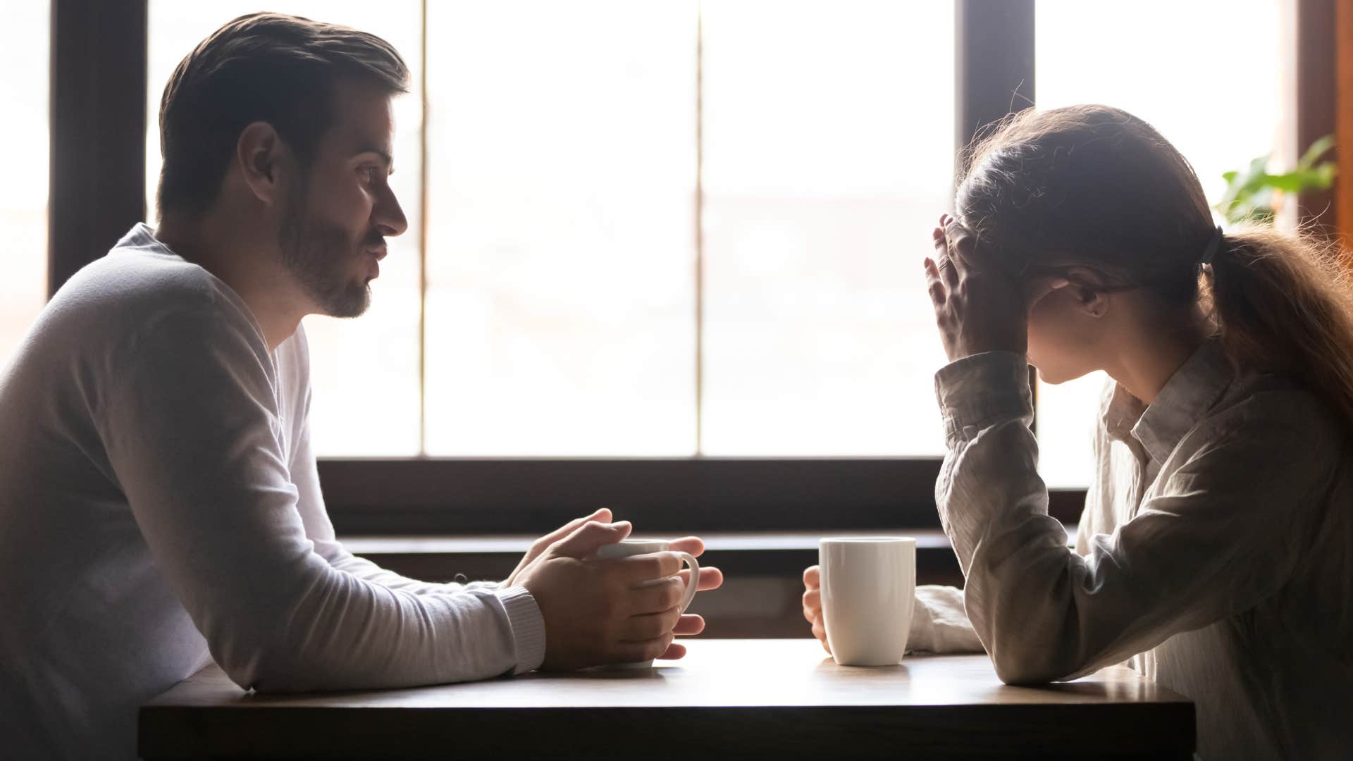 a woman refuses to adapt or change even though her husband tries to get her to