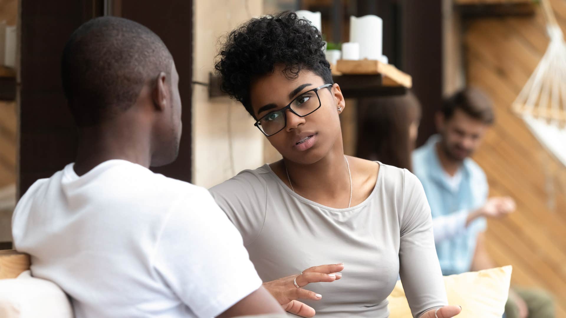 Woman loses interest when man says she's beautiful