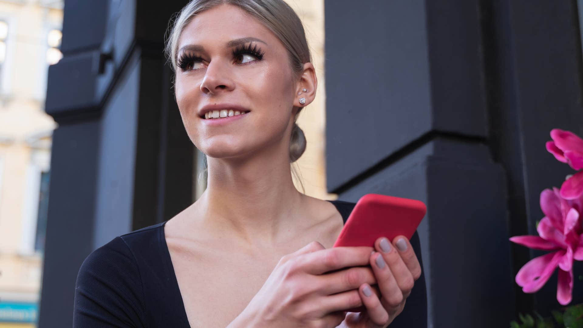 woman manifesting by faking it until she makes it