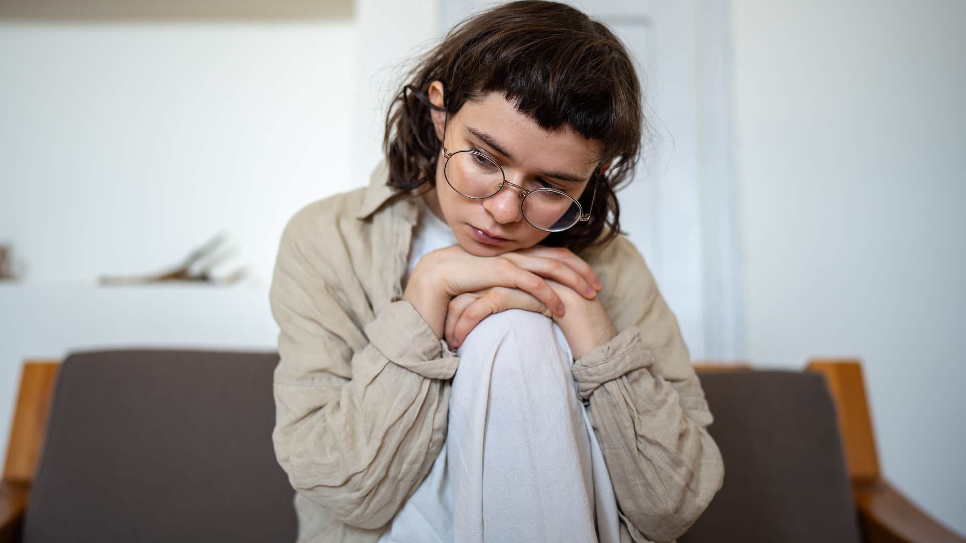 person showing disinterest in things they once loved