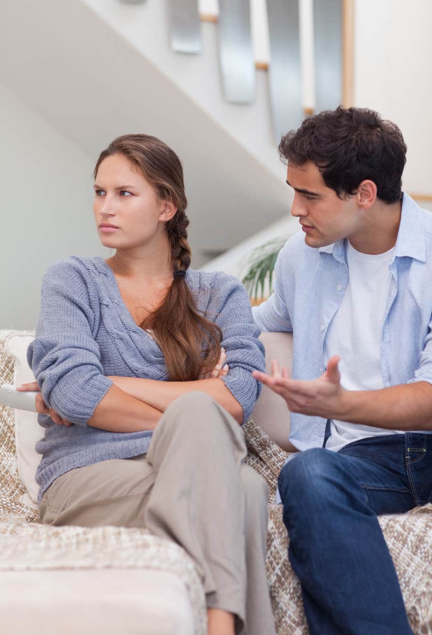 couple uses this phrase and are likely to break up