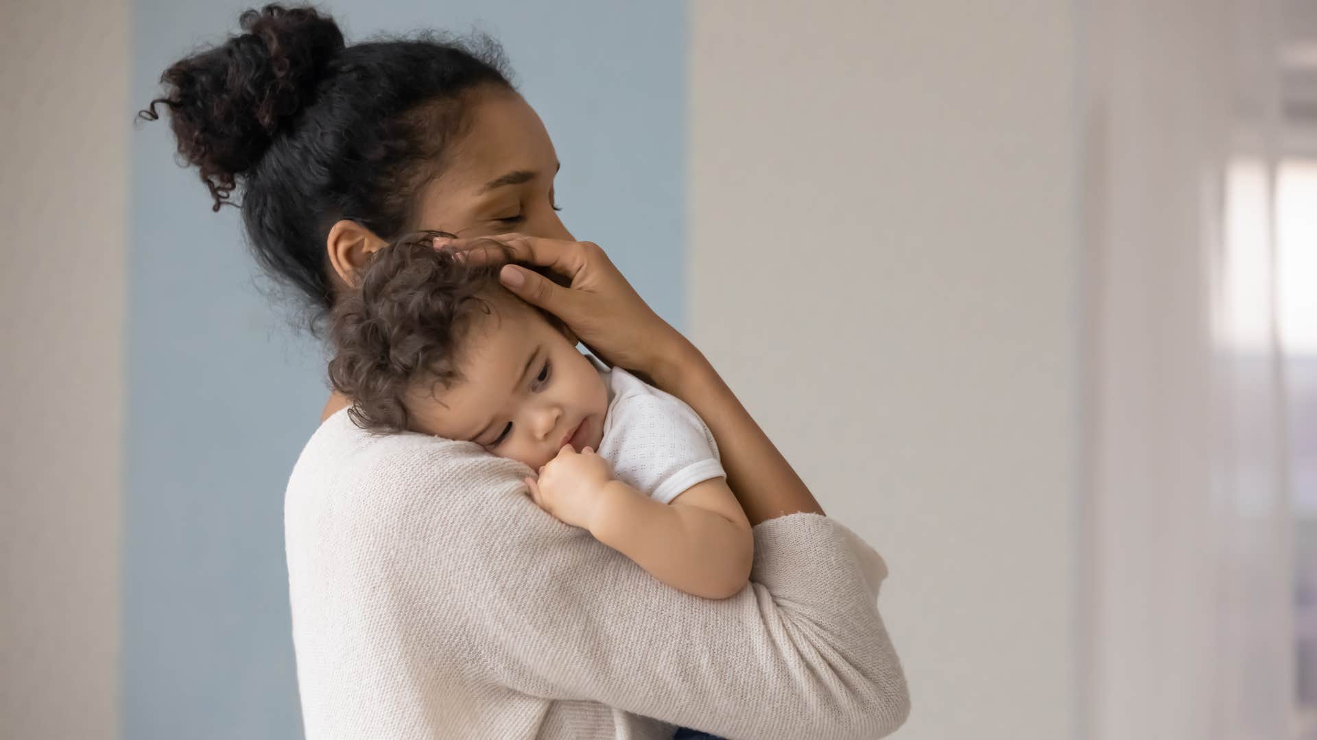 woman doing the crazy thing of talk about wanting babies