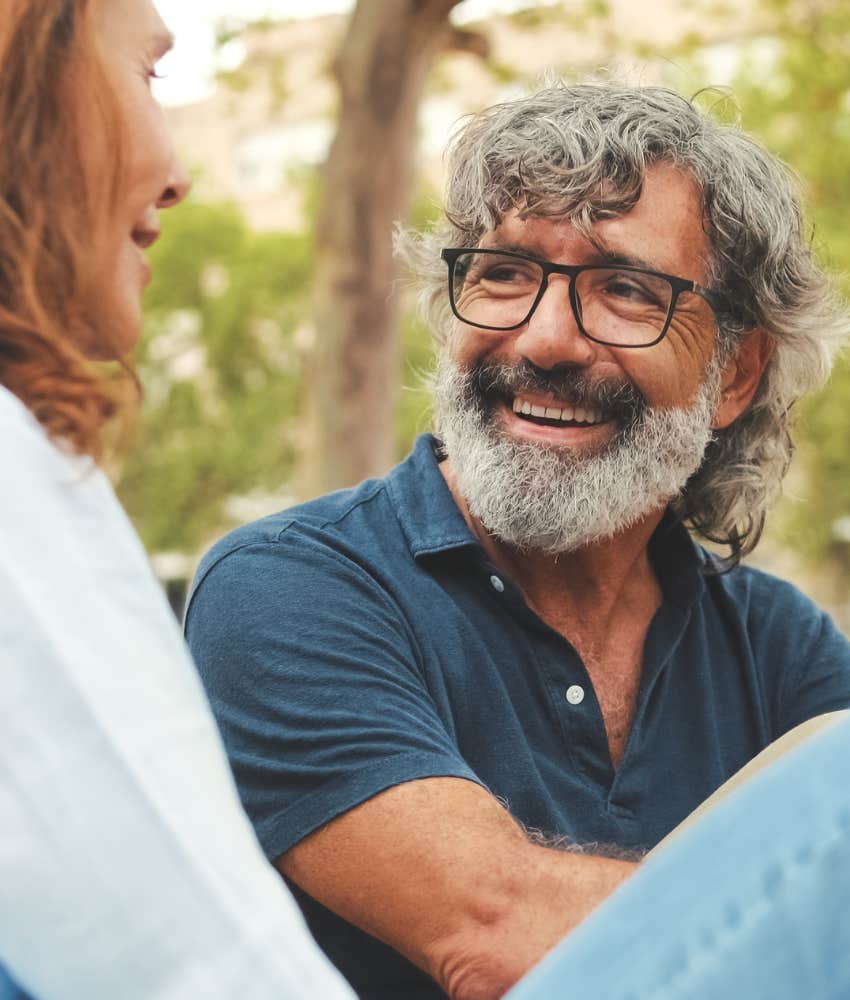 Social person decides to maintain happiness