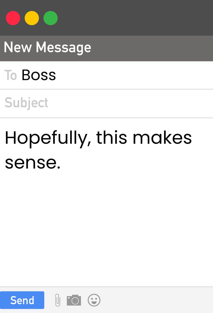 hopefully makes sense email phrases hurt chances promotion