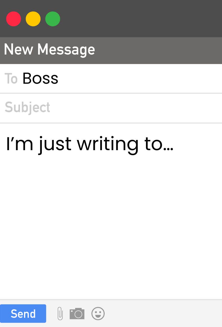 just writing to email phrases hurt chances promotion