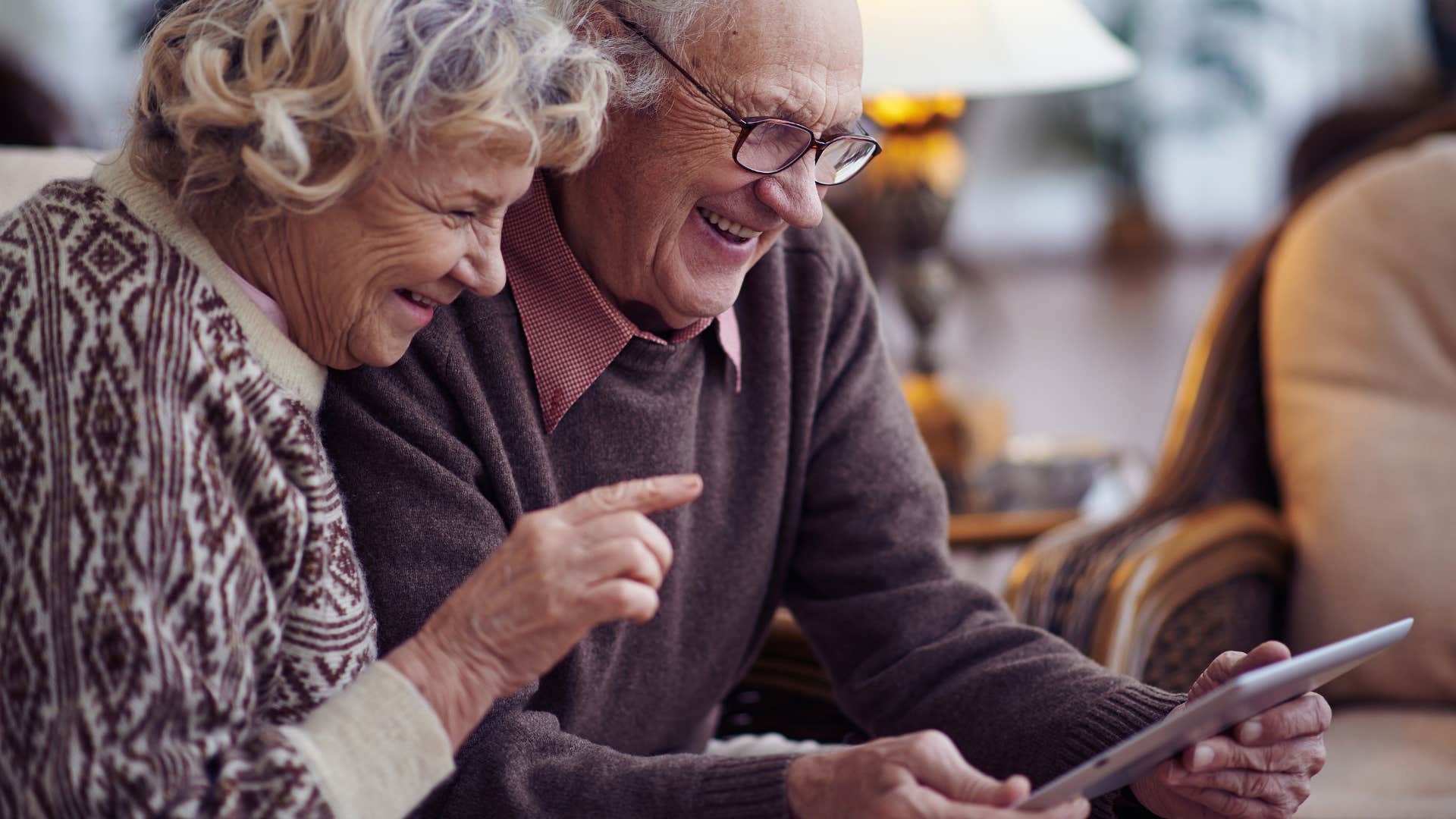 couple adapting to technological advances
