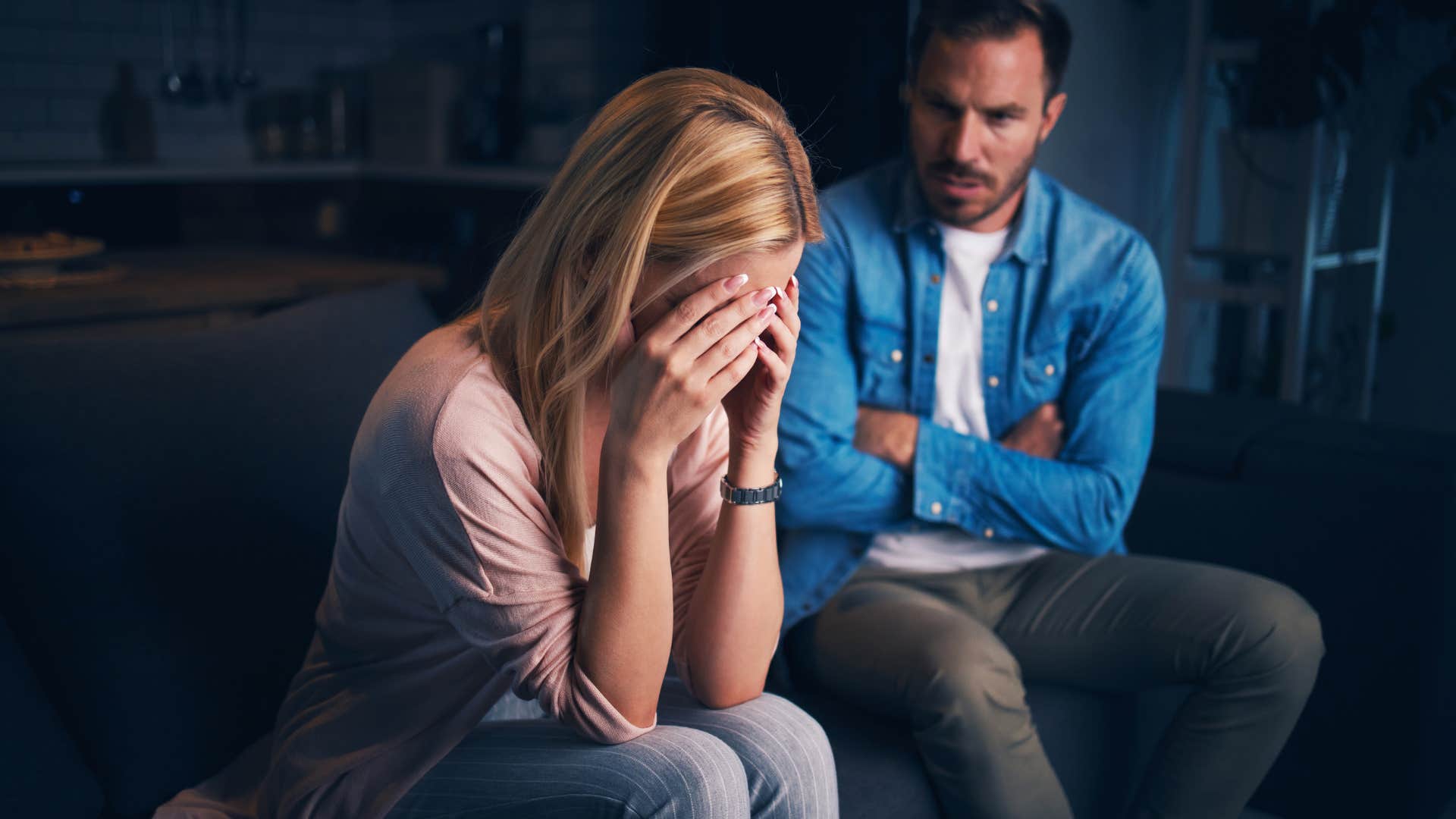 couple dealing with difficult relationship issues