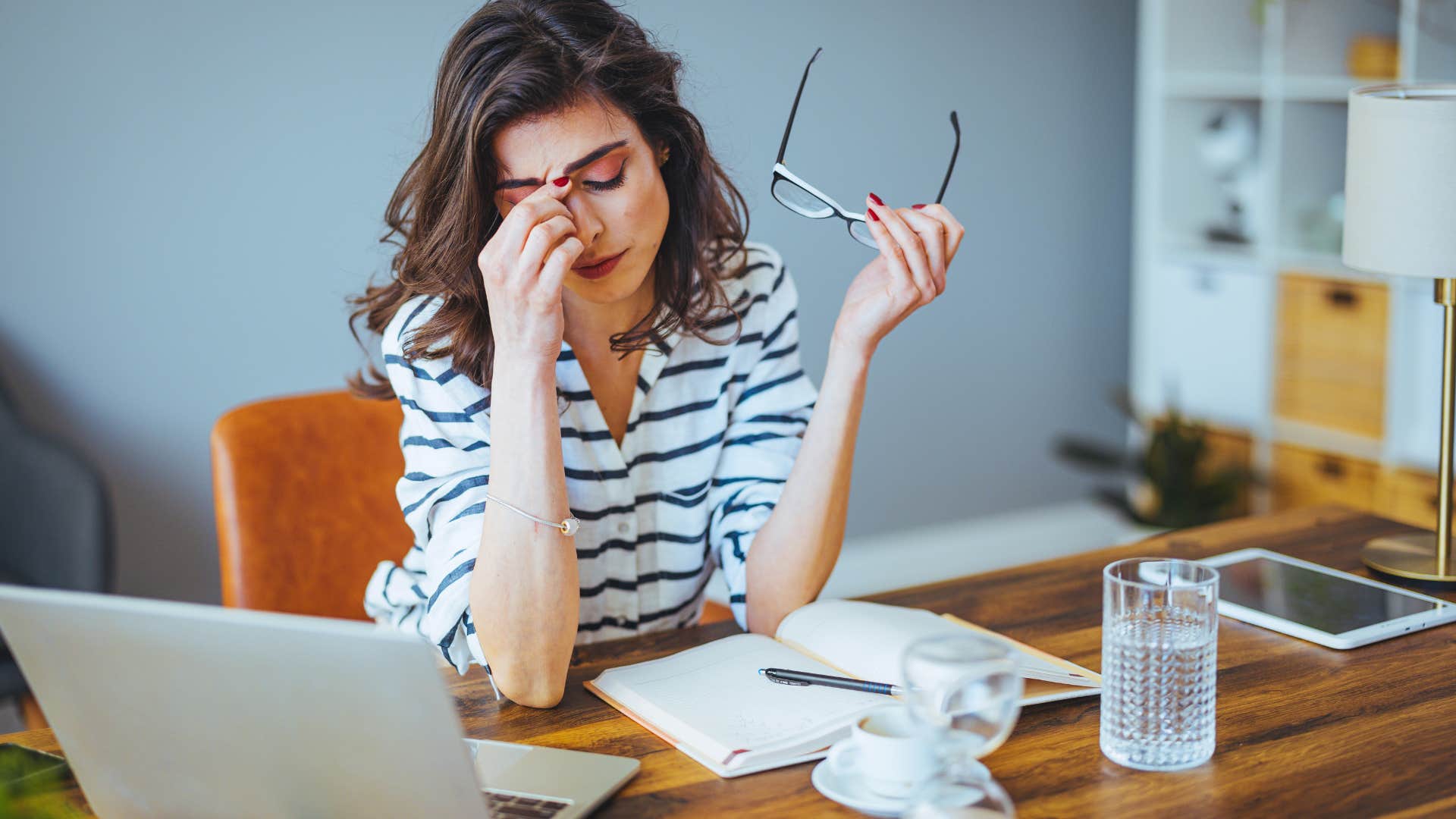 woman dealing with financial difficulties