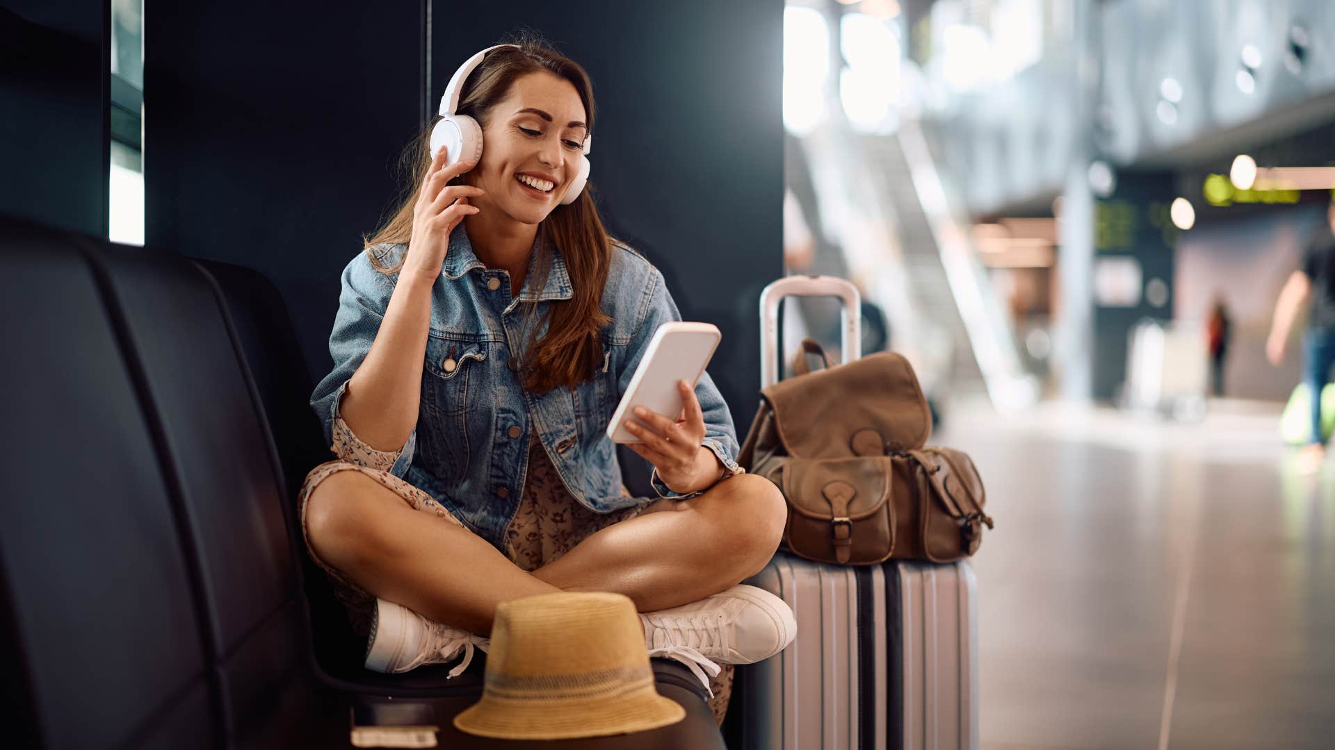 woman who travels often and sees big picture