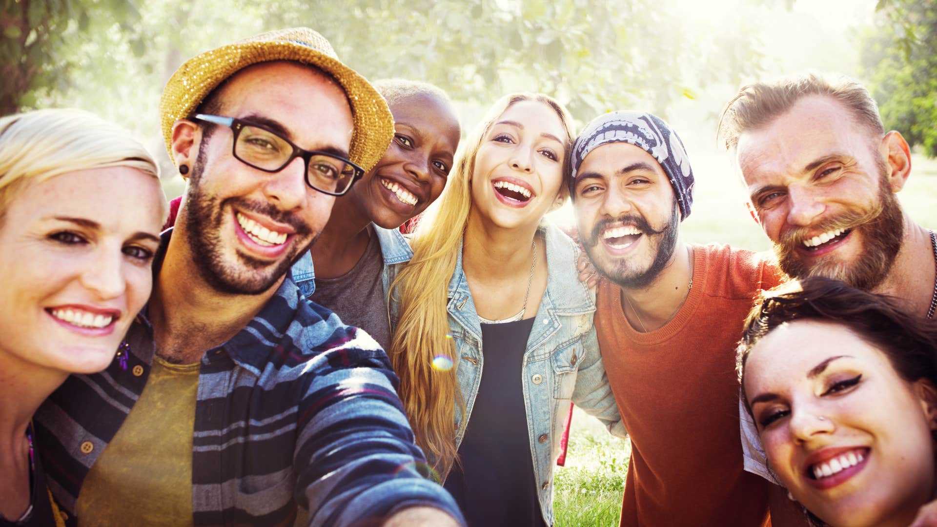 group of people who travel often networking know how to build connections anywhere