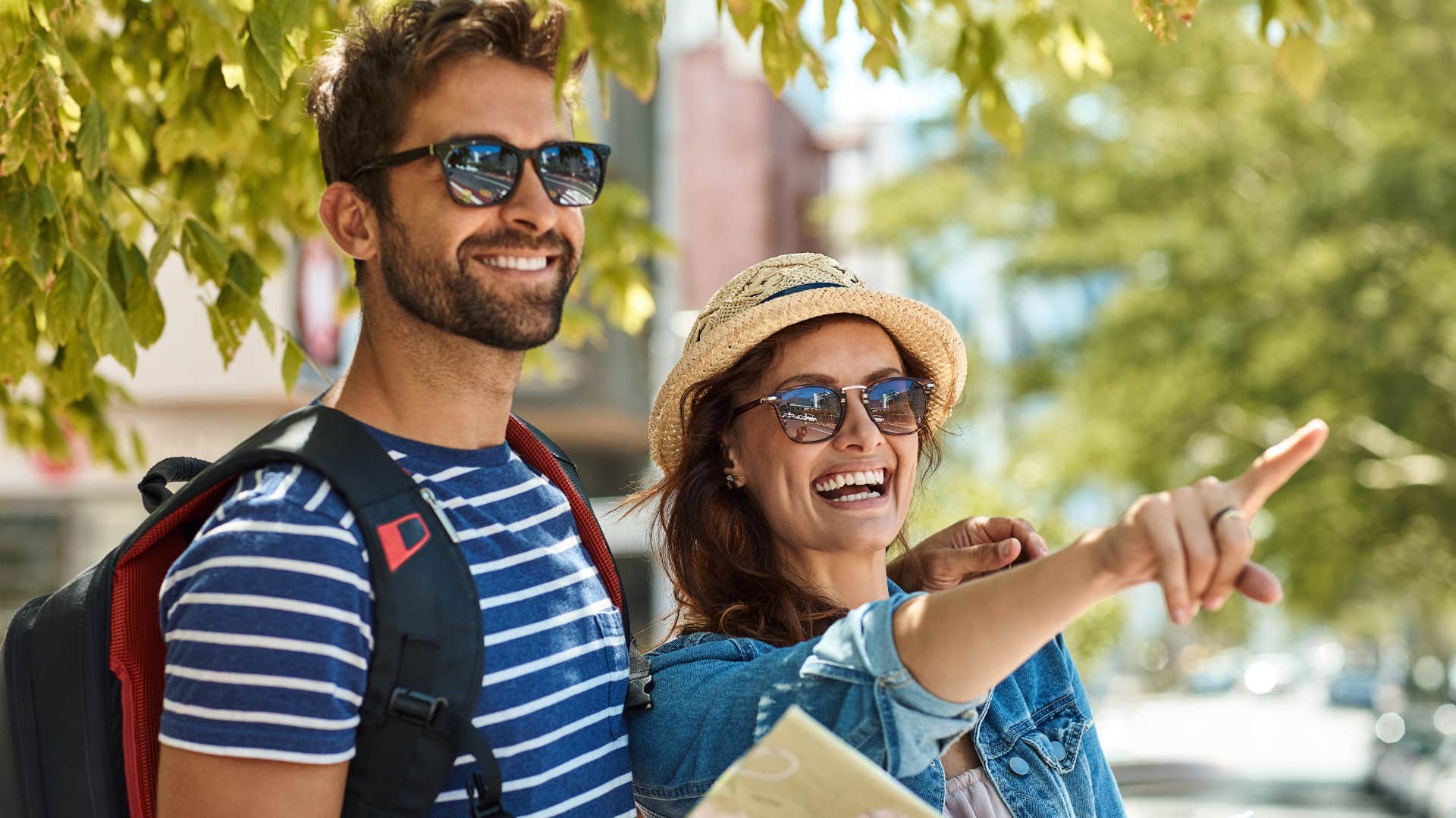 couple who travel often with improved overall health due to rest