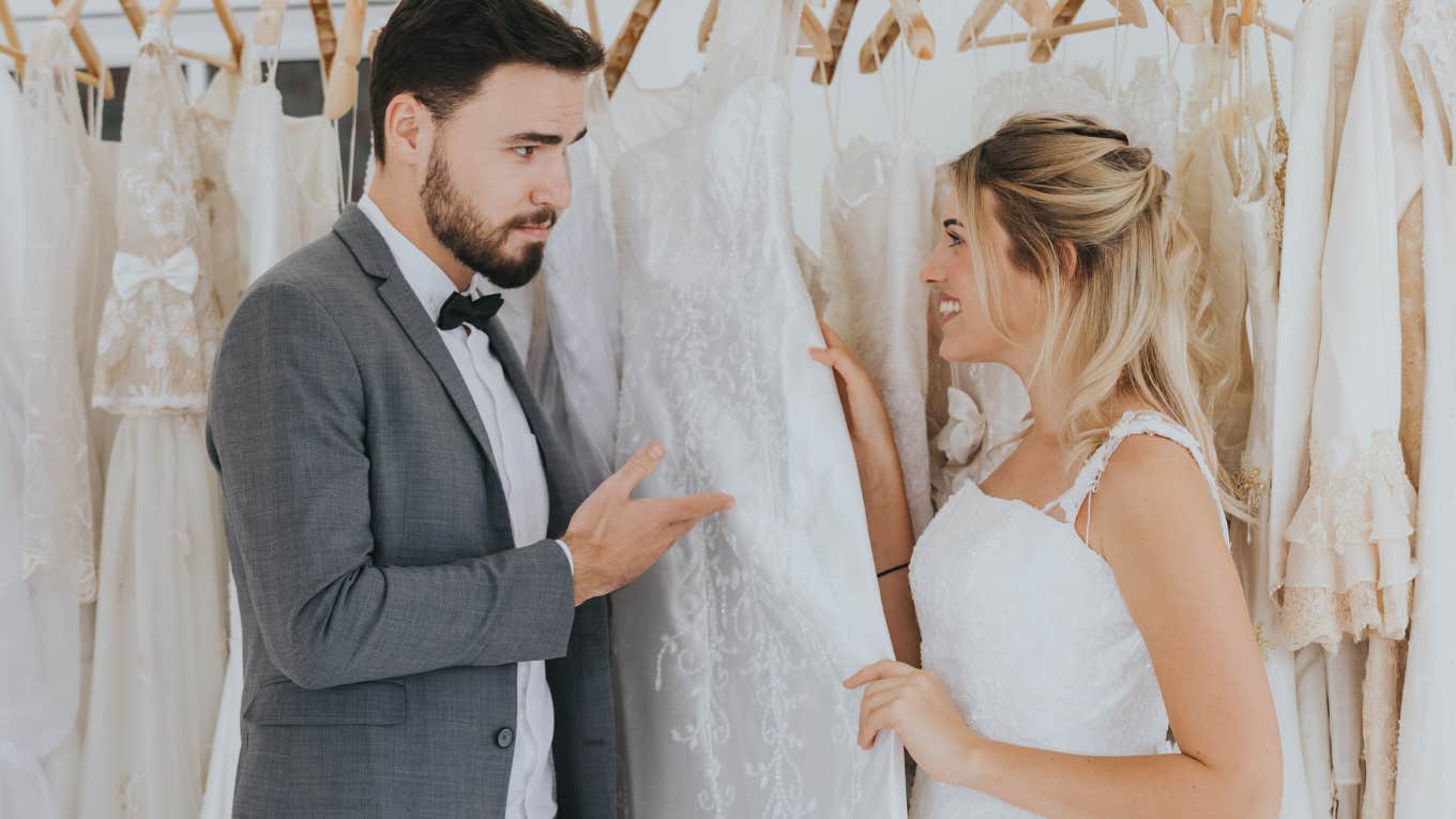 fiance asks bride not wear white wedding dress fiance asks bride not wear white wedding dress