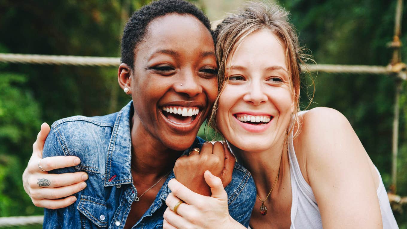 Friends coming together, making life easier. 