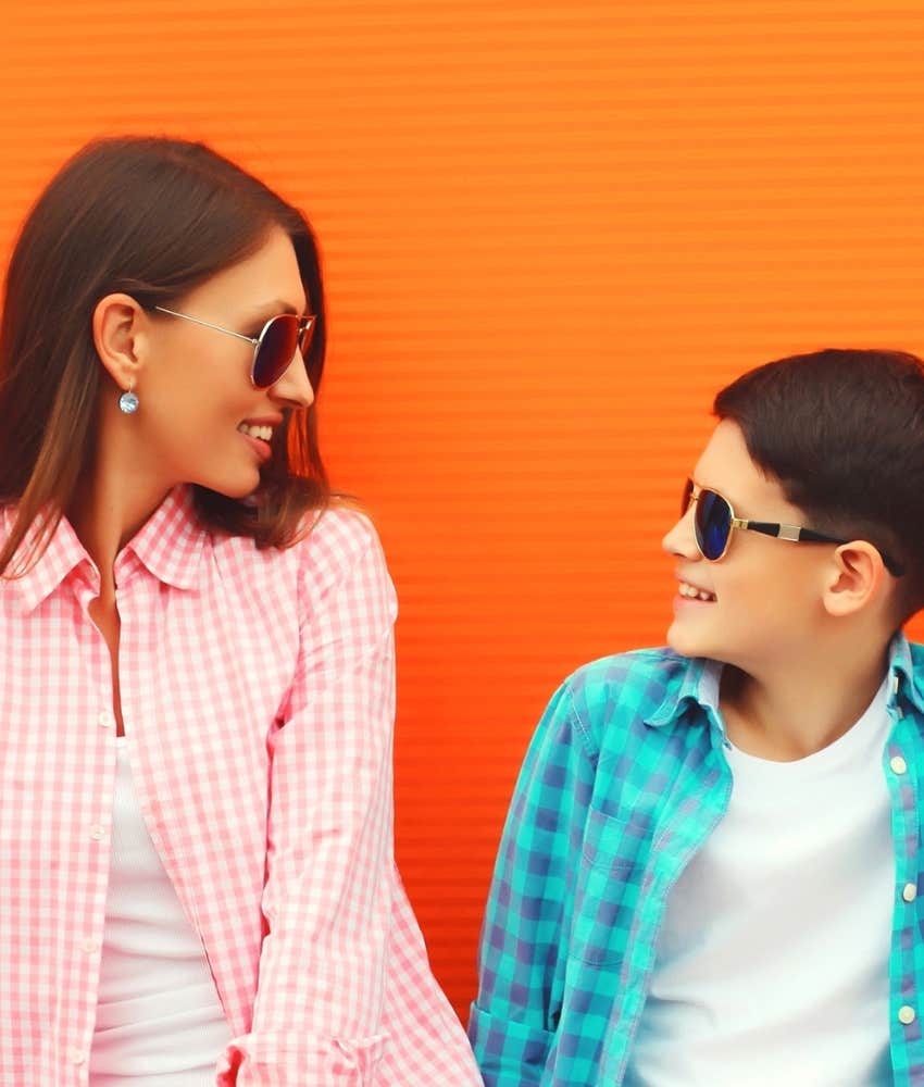 mom framing goals positively to become the parent her son needs