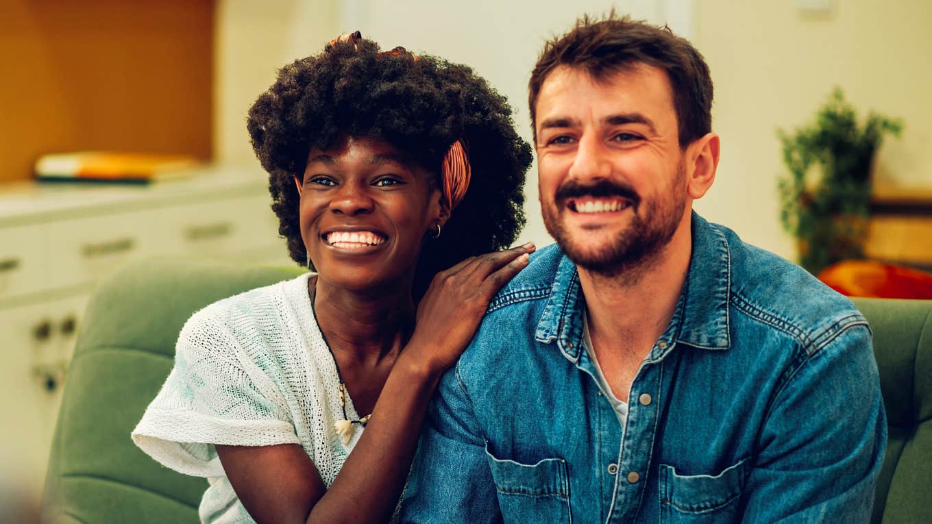 Couple saving relationship in couples therapy. 