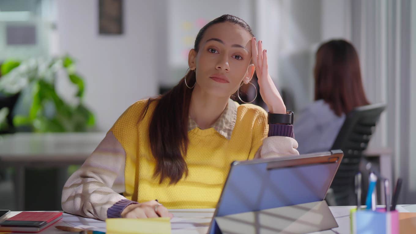 Gen Z Would Rather Break Up With A Partner Than Have This Work Conversation Gen Z employee who hates having a specific work conversation