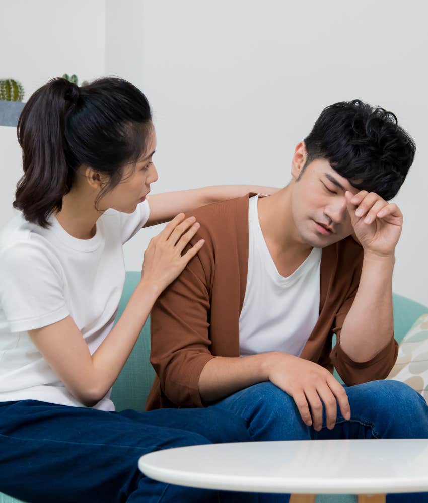 Spouse makes small gesture about intimacy