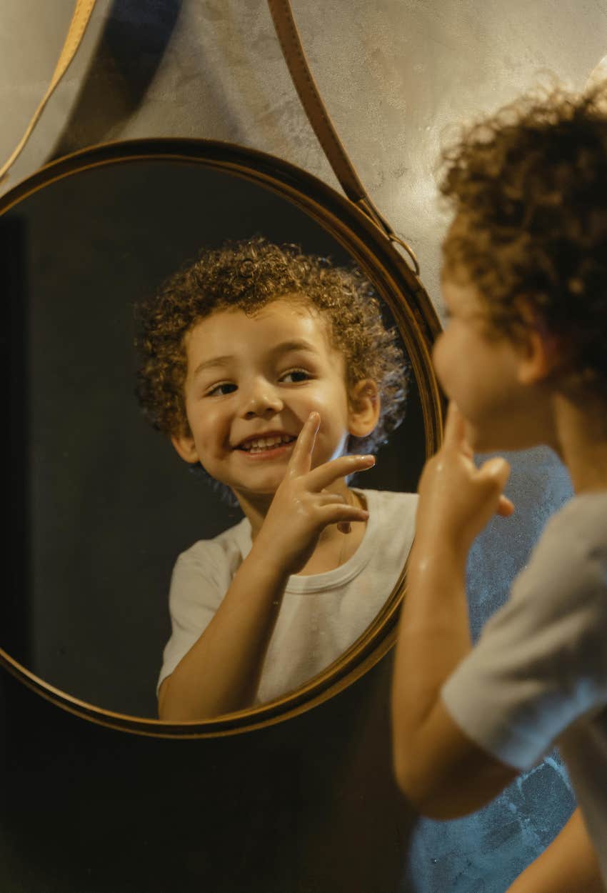Grandma wants to instill shame in her toddler grandson