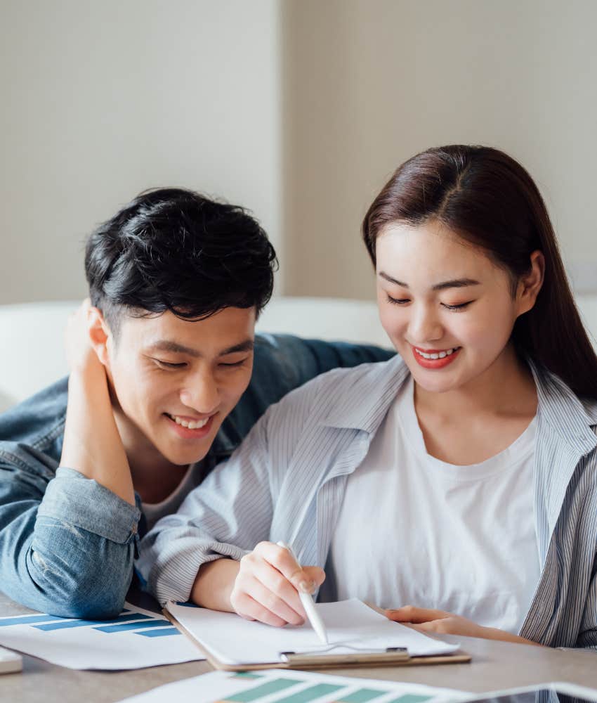 Couple in love plan for future