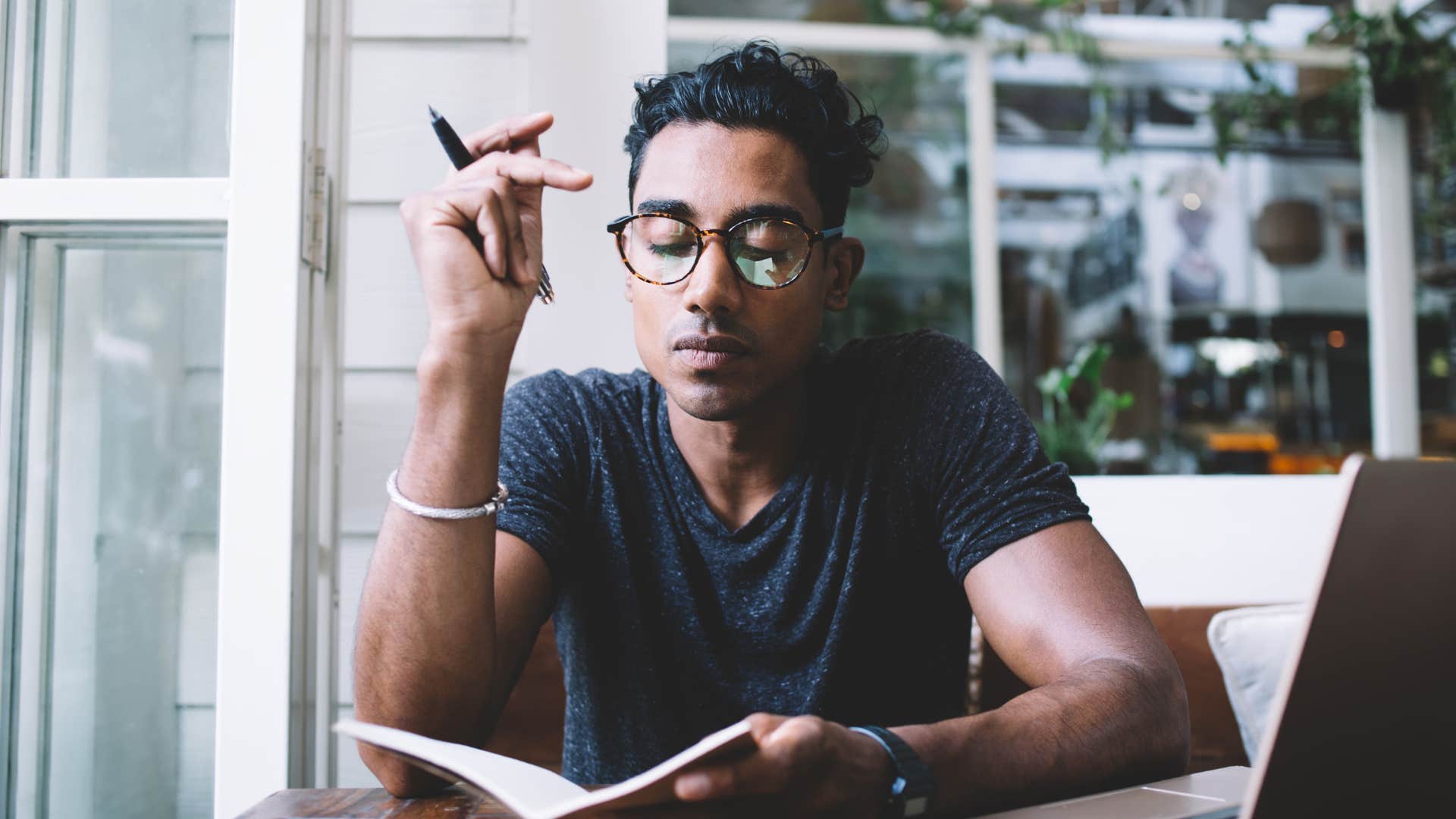 Man skips break as habit