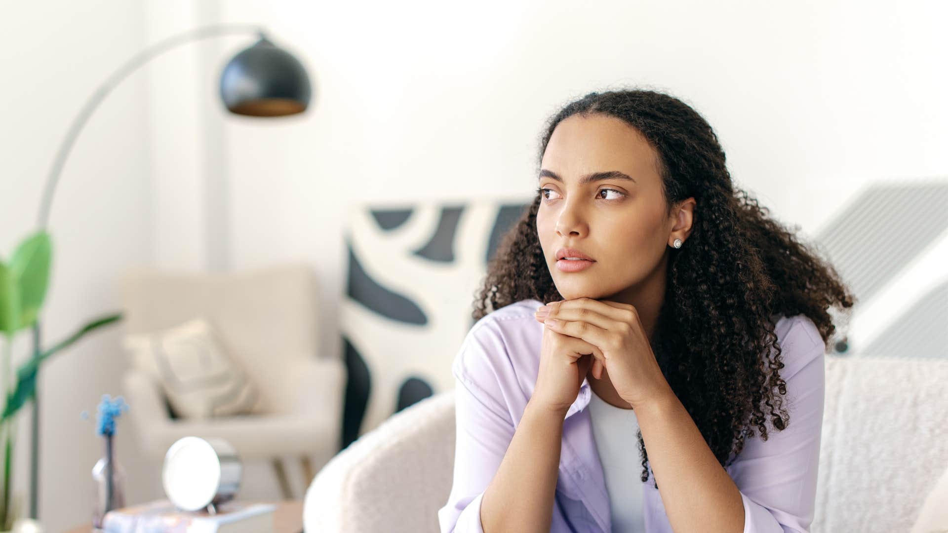 Woman habitually dismisses moments