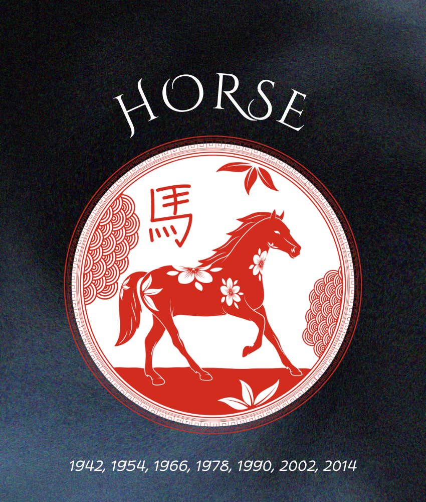 horse weekly horoscope chinese zodiac sign may 5 - 11, 2025