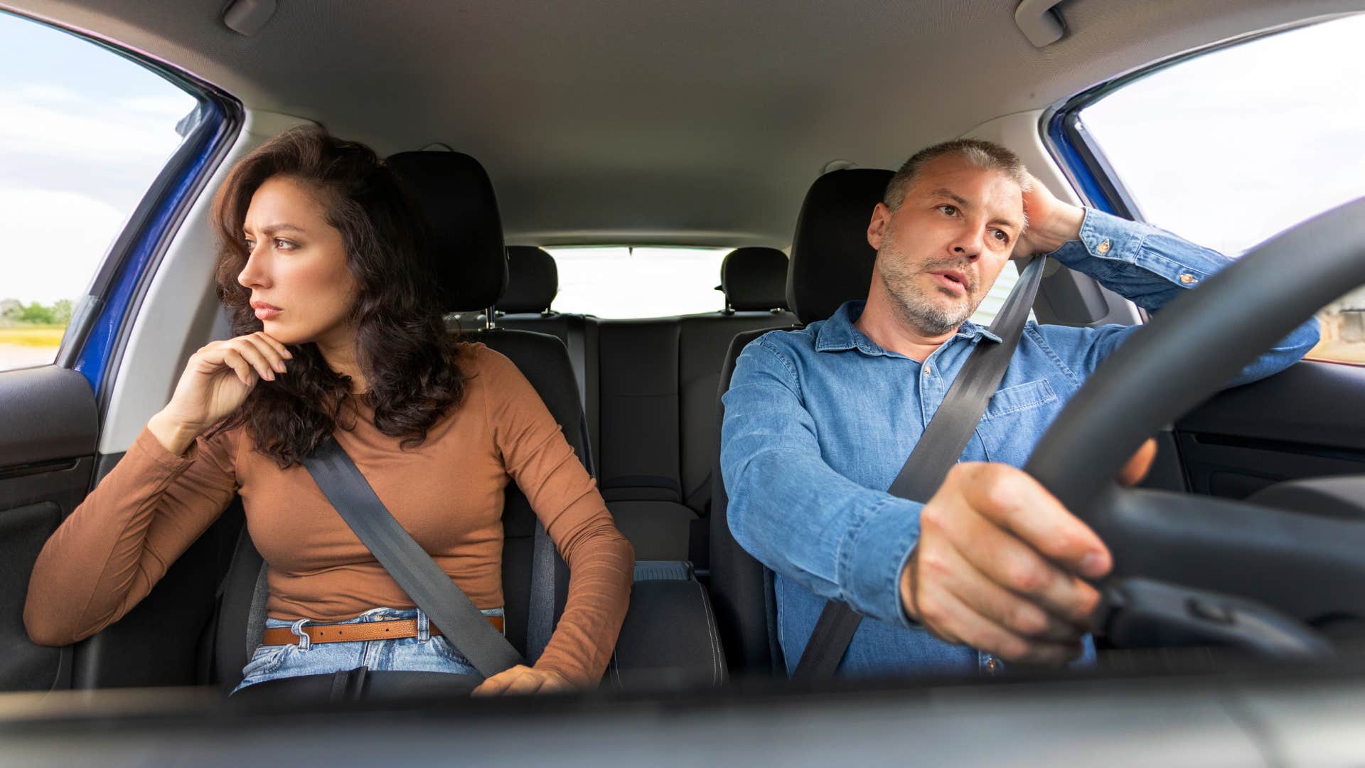 happily married man argues with his wife to understand not to win