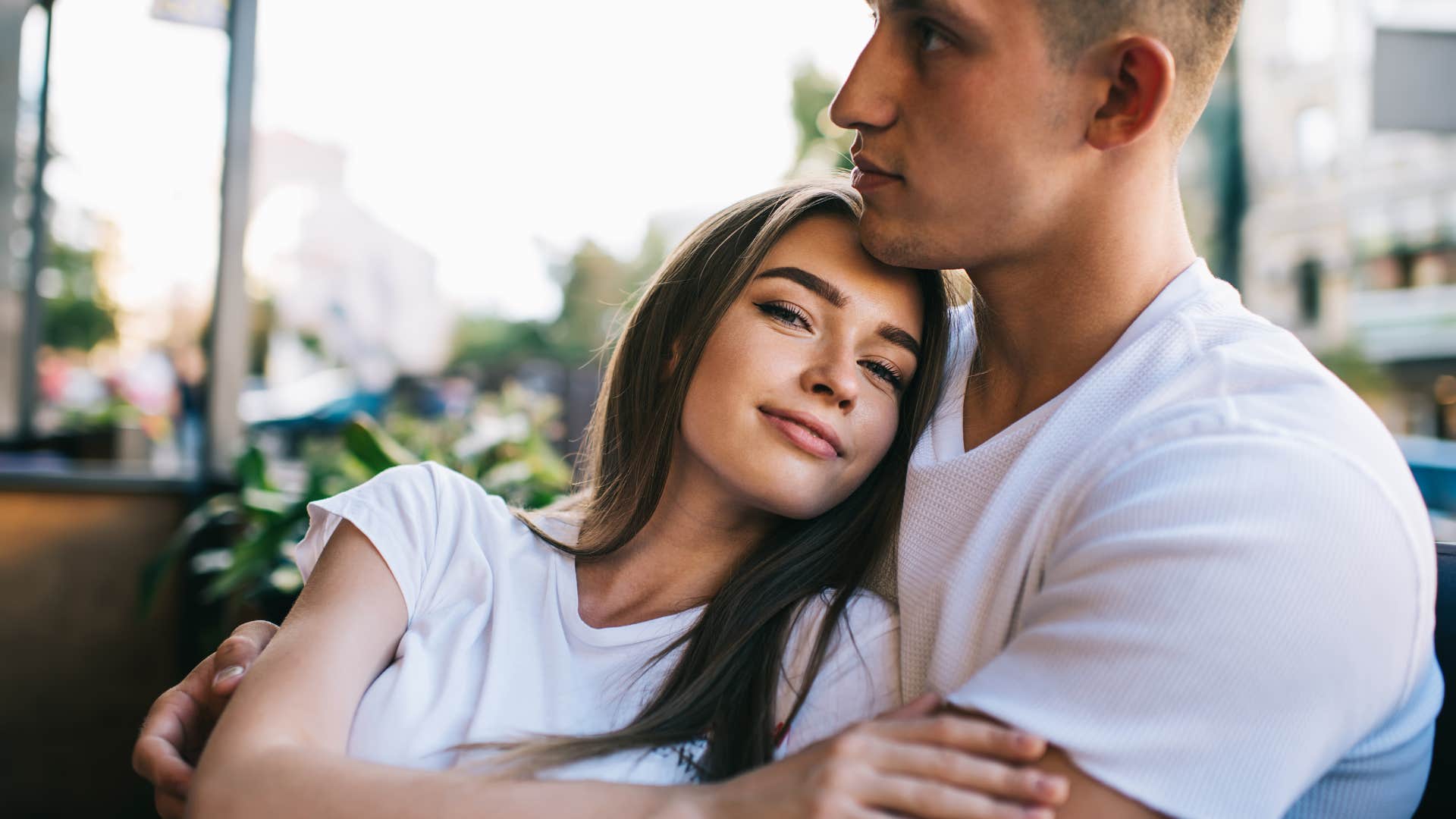 happy couple retain their individuality