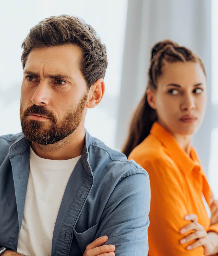 Hurtful man is emotionally distant