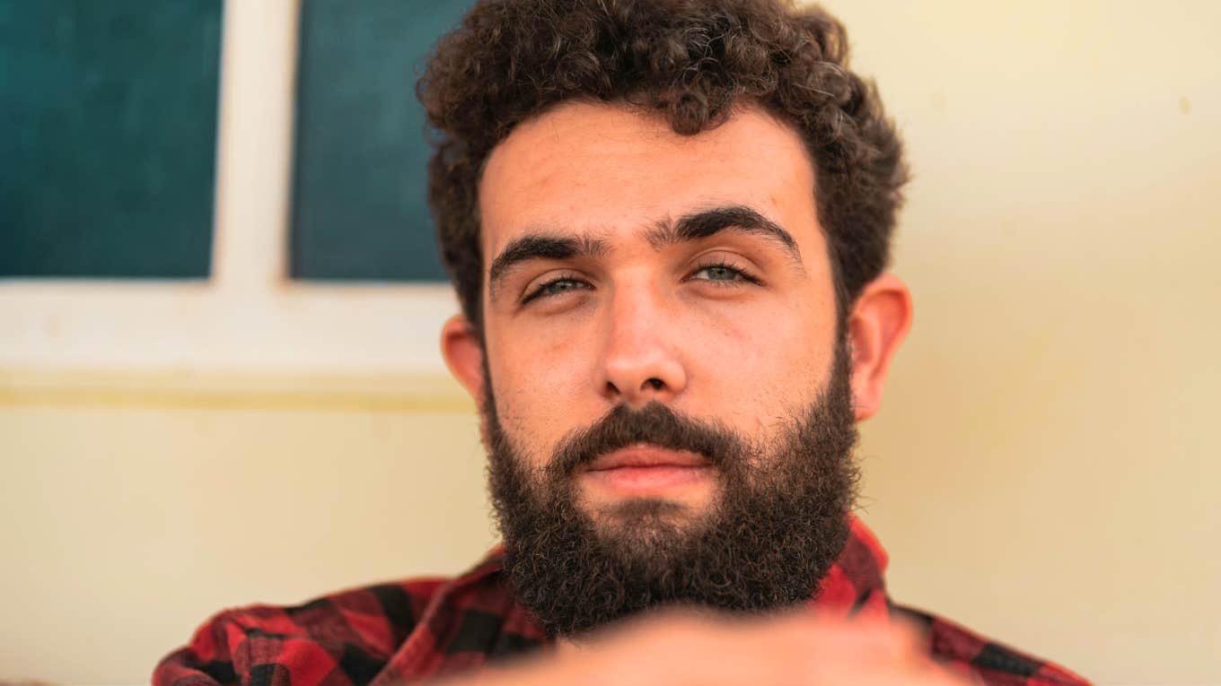 Man doing hurtful things because he is terrified of catching feelings. 
