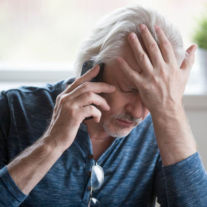 man being fired years before retirement