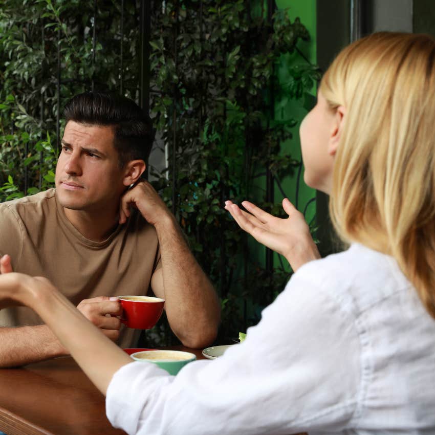 man using woman and making her feel like a sidekick