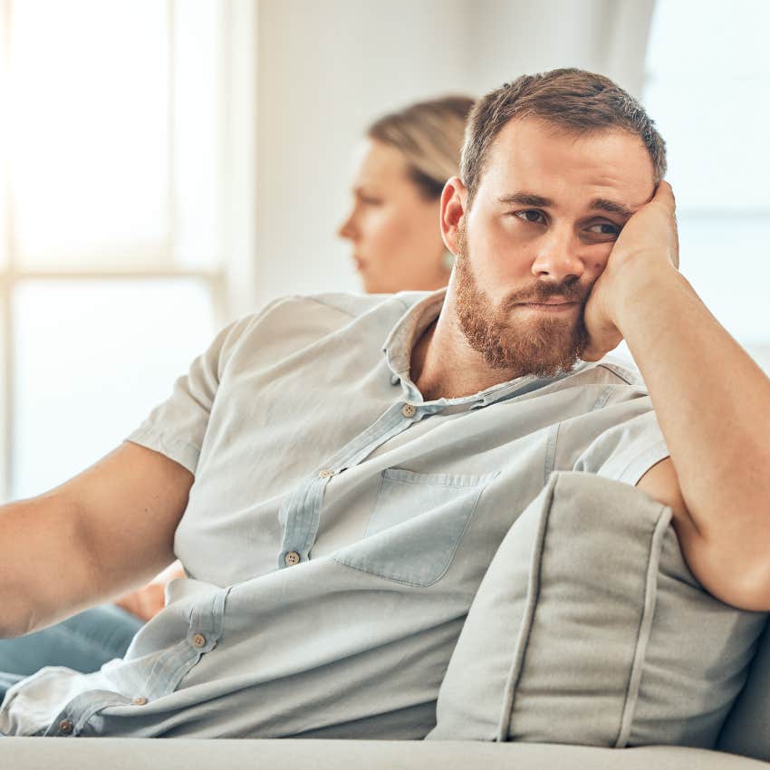 man using woman and making her feel like something's off