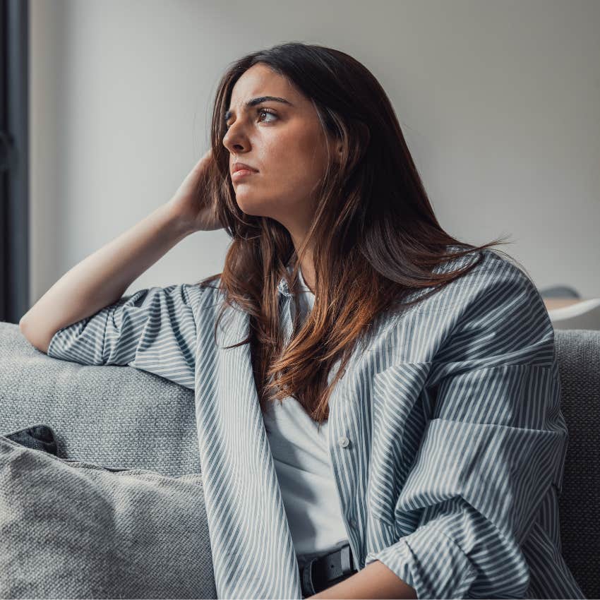 woman too tired to say we can't snap out of it