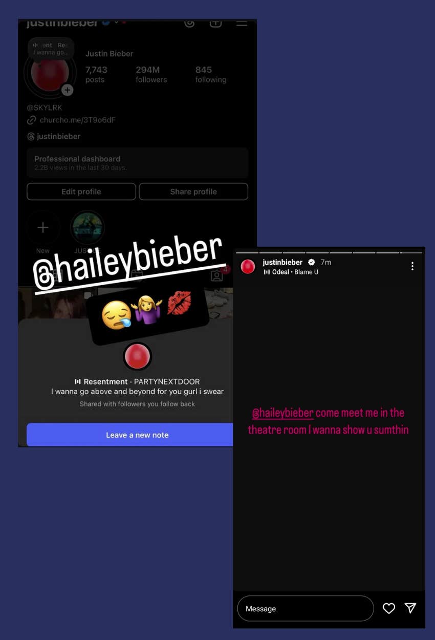 Justin Bieber's Mother's Day Instagram posts