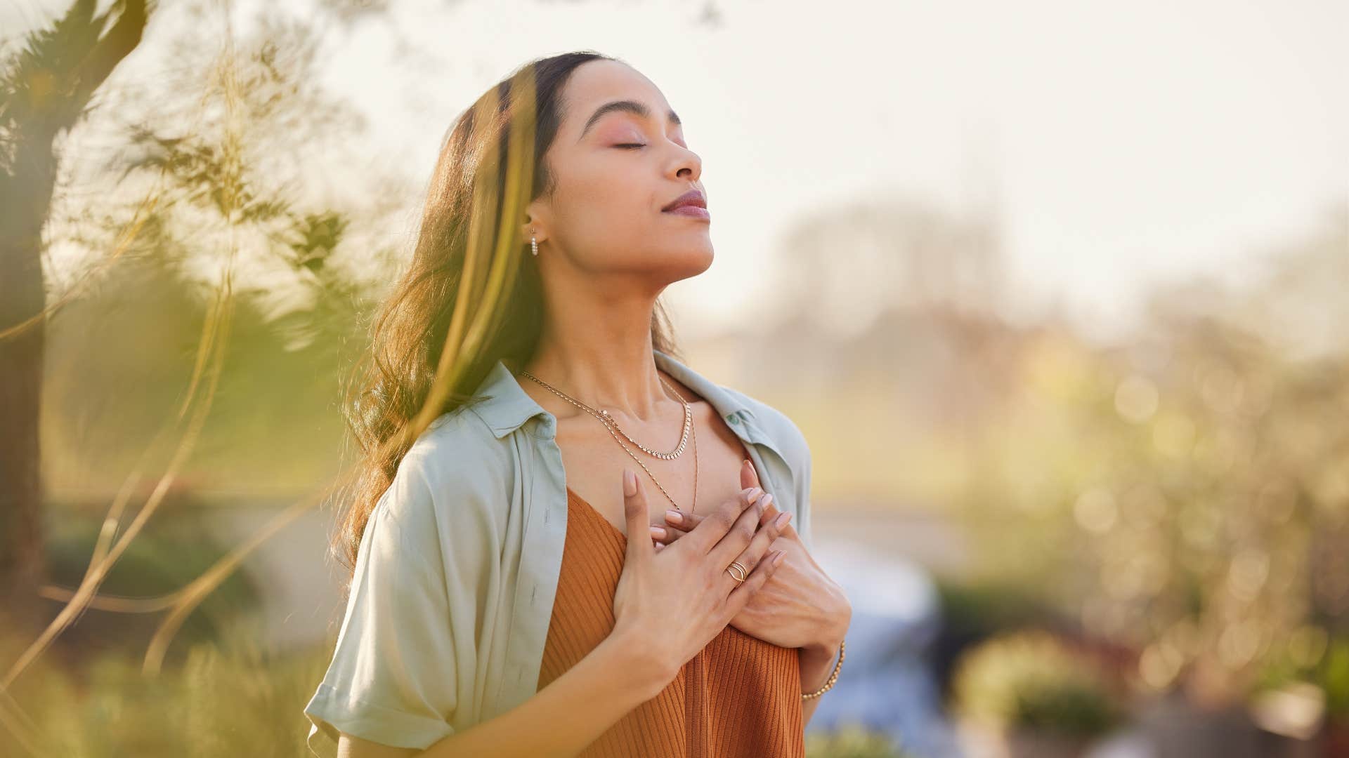 woman was taught to trust her gut by her parents