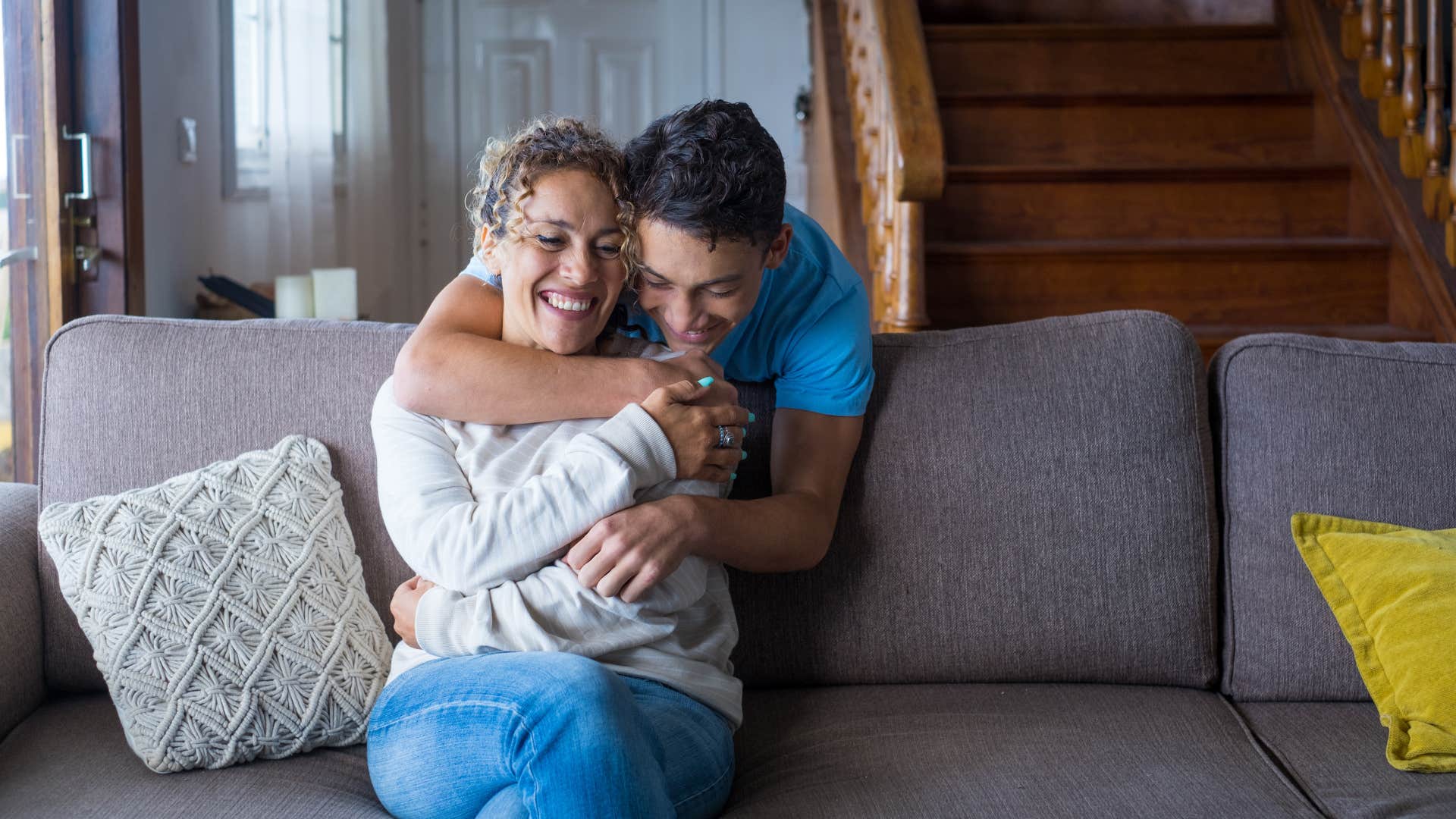 Parent teaches son relationships take work