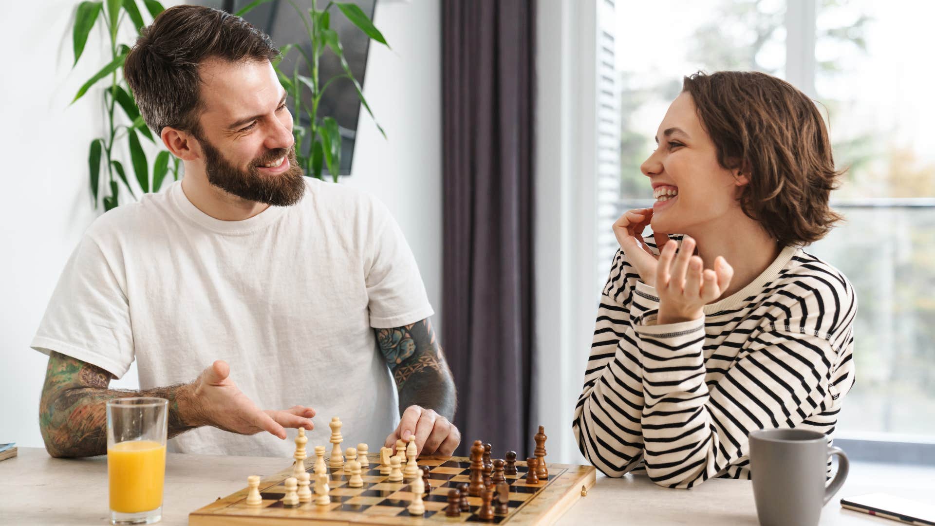 people learning experiences from playing chess