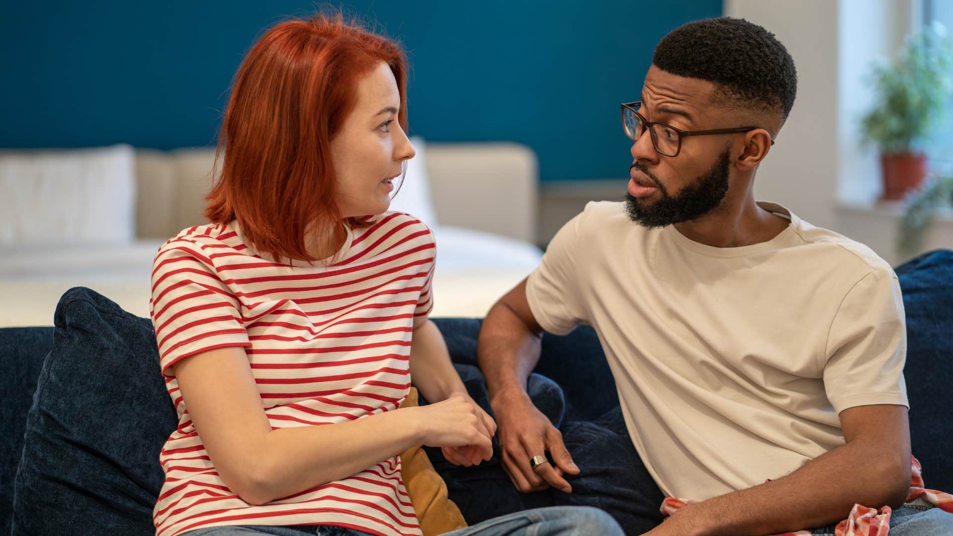 couple adapting to new situation in their relationship