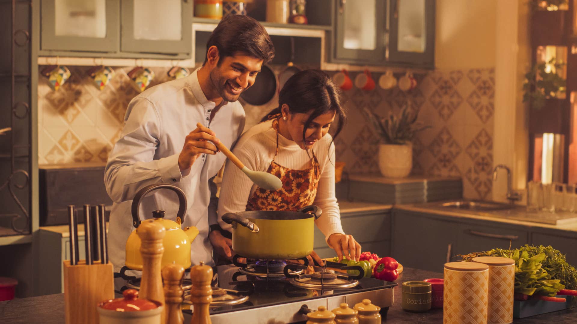 woman putting in effort and making man think he could marry her