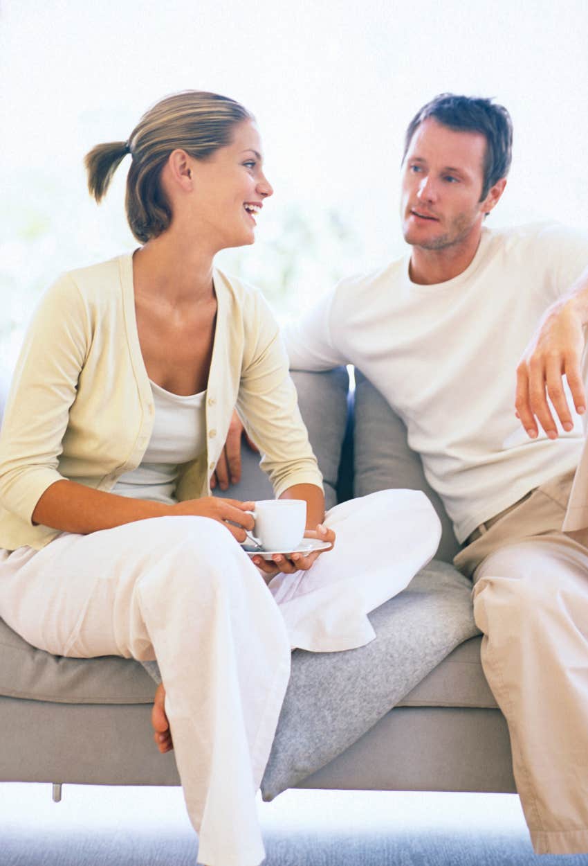 Man who doesn't just love he likes his girlfriend because he's interested in what matters to her